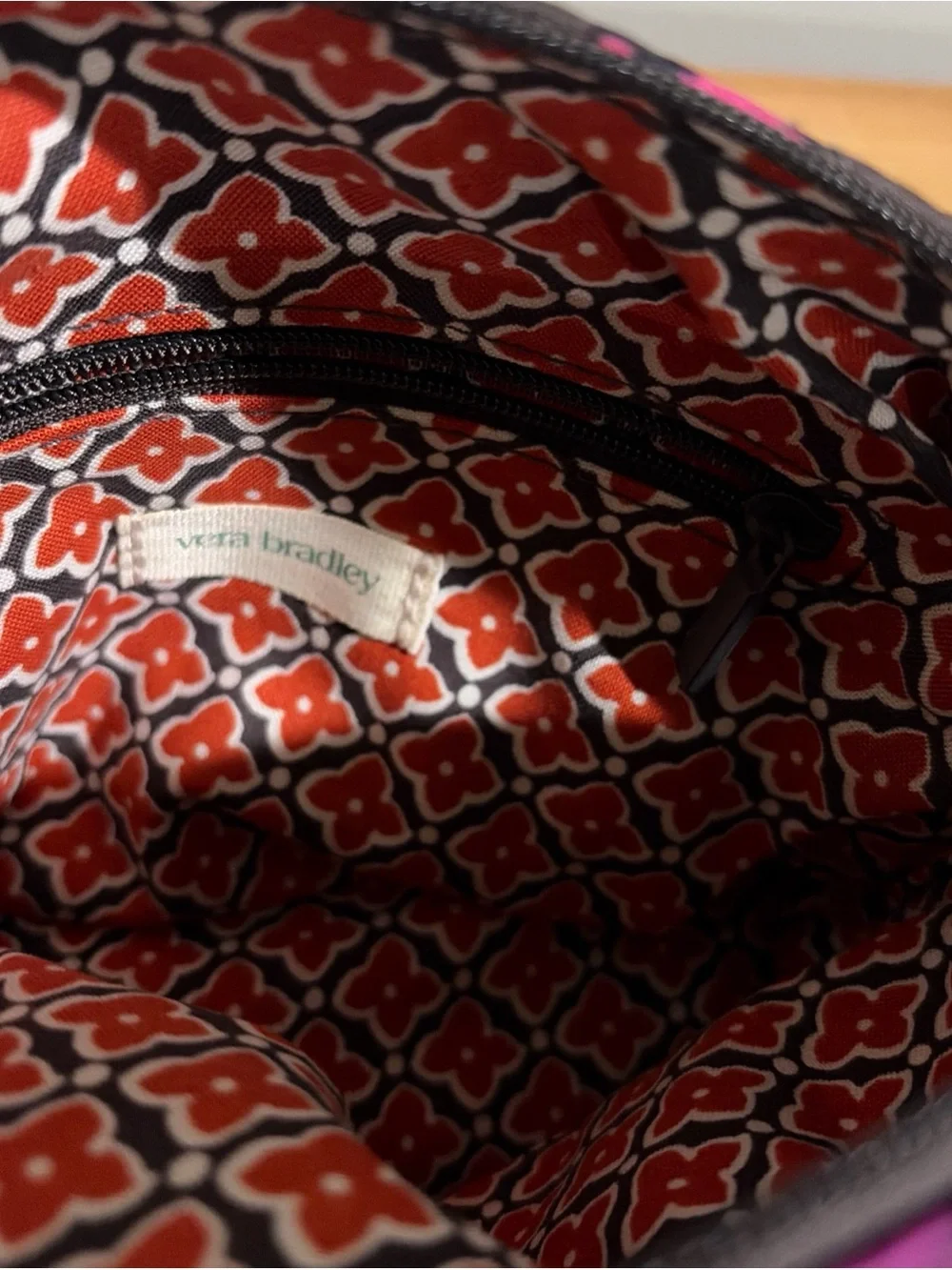 Vera Bradley Blake Colorful Bouquet Paisley Crossbody Bag